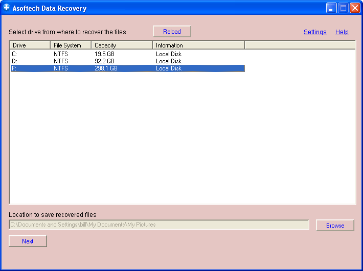 SDカードのデータ復旧ソフトウェア