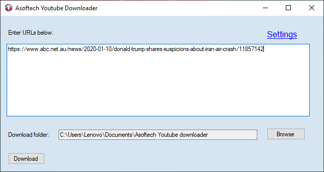 ABC News Video Downloader