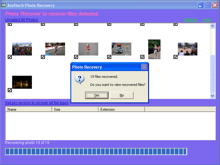Software de Recuperao de Fotos USB da Sony