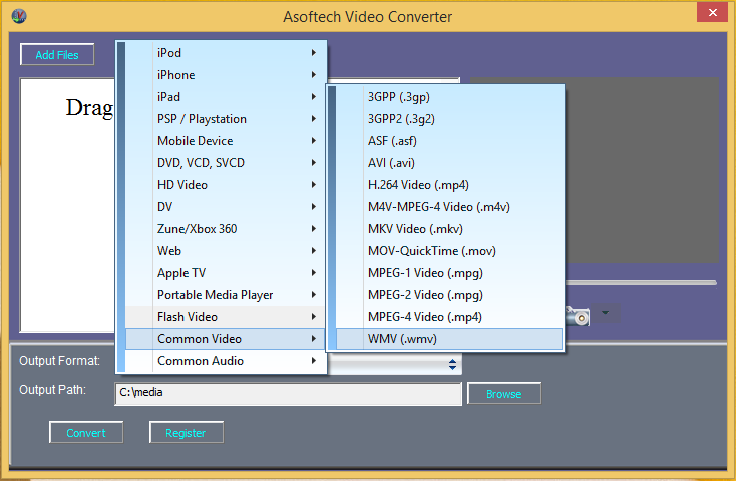 avi to wmv converter