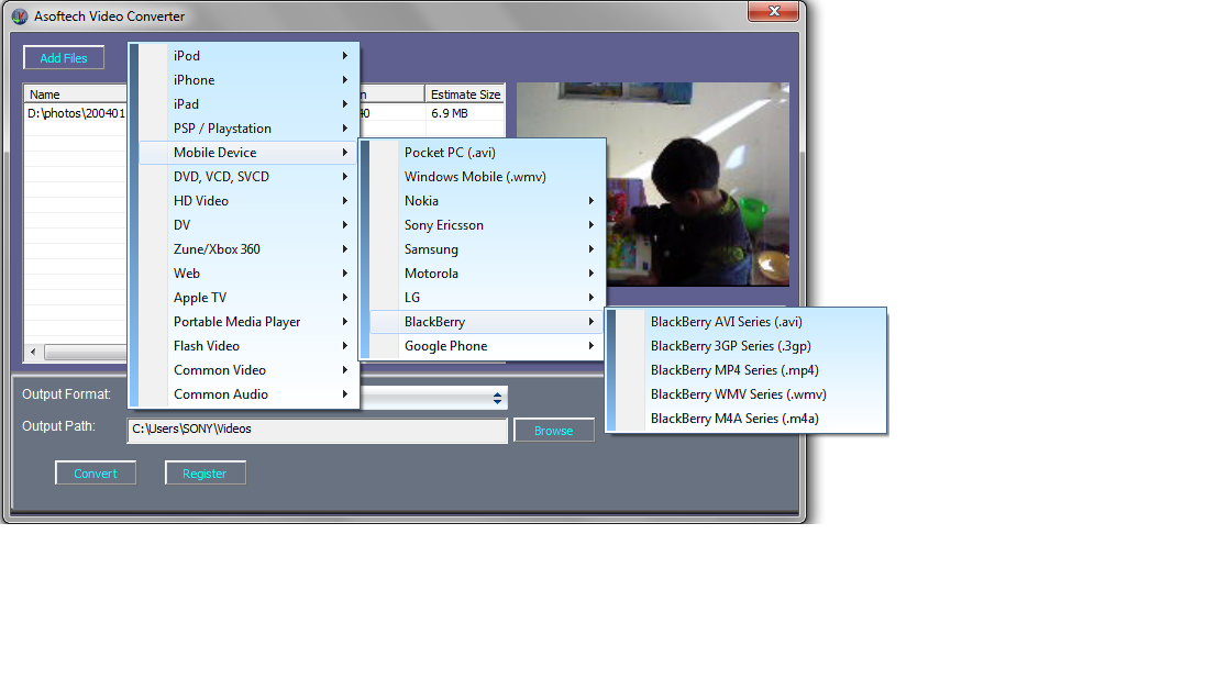 blackberry video converter