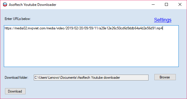 Break video downloader