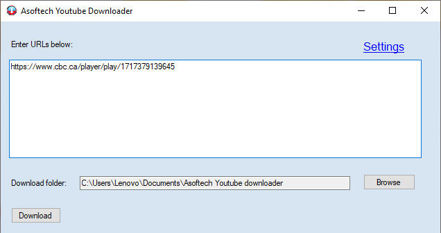 CBC Video Downloader