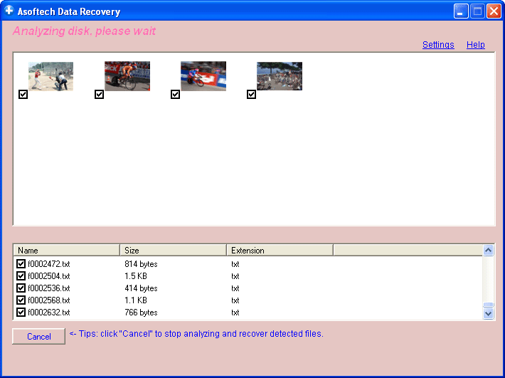 超越CFカードのデータ復旧