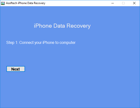 professional iphone data recovery software