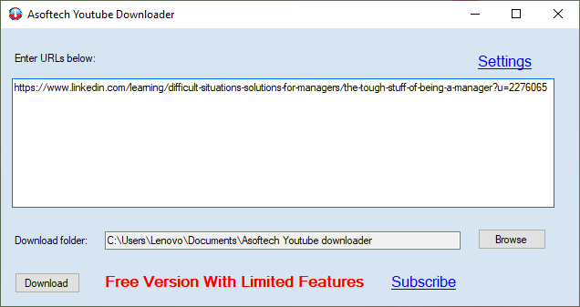 LinkedIn Video Downloader