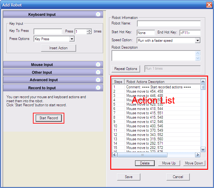 Testing automation software